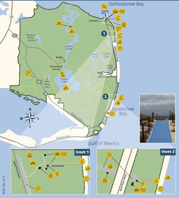 bald point state park map